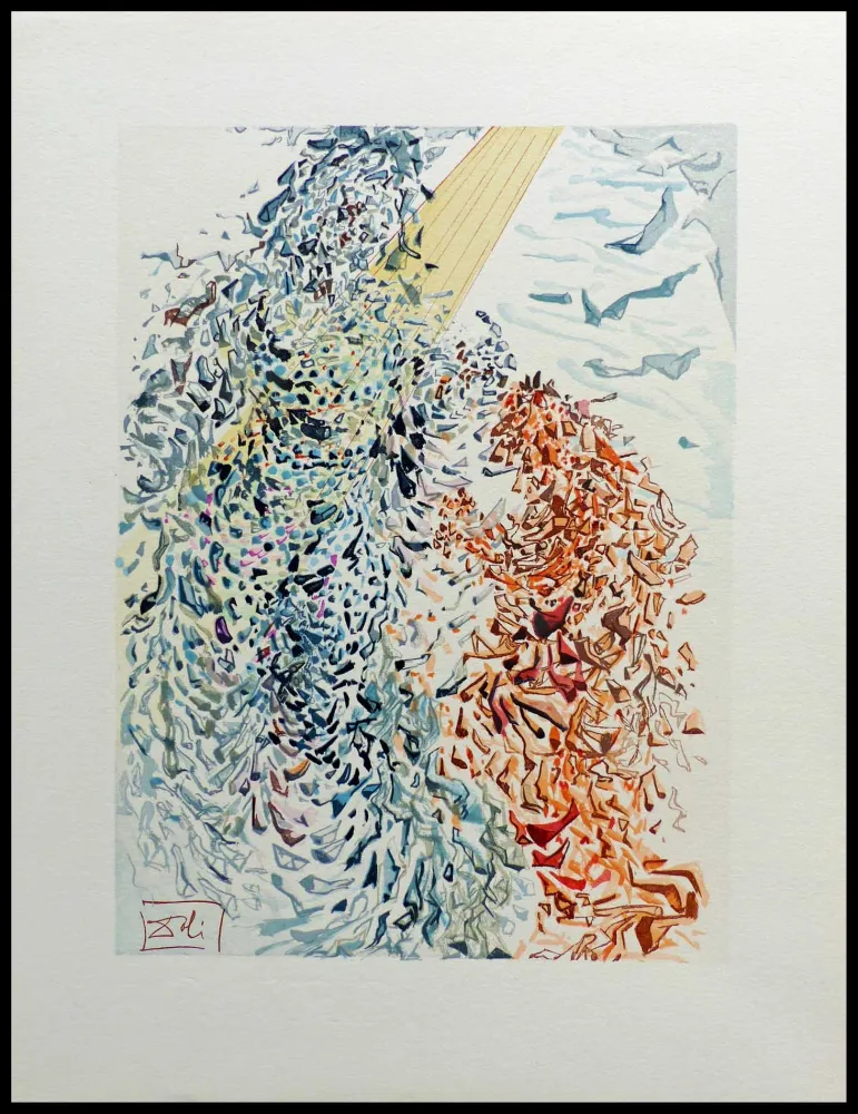 木刻 Dali - LA DIVINE COMEDIE - Opposition