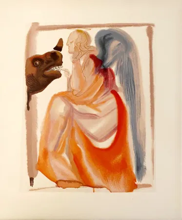 木刻 Dali - La Divine Comédie - Paradis 06 - Le ciel de Mercure