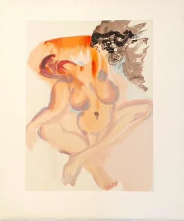 木刻 Dali - La Divine Comédie - Purgatoire 03 - Les Indolents