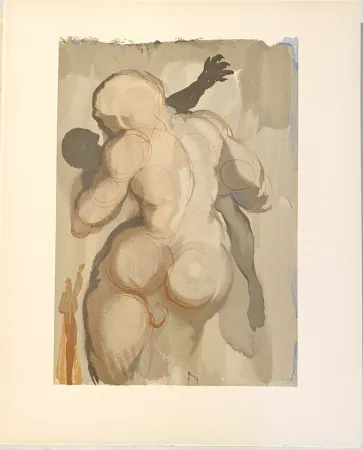 木刻 Dali - La Divine Comédie - Purgatoire 06 - Les morts par violence