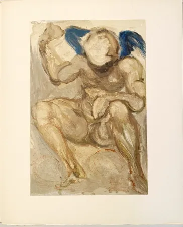 木刻 Dali - La Divine Comédie - Purgatoire 15 - L'Envie