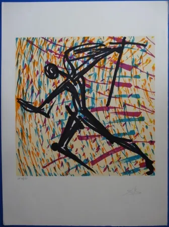 石版画 Dali - La Fede que vacilla