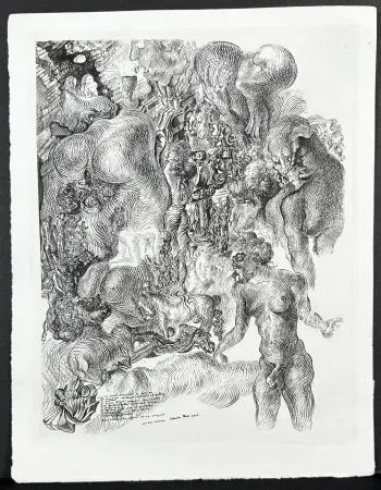 版画 Dali - La Femme Visible