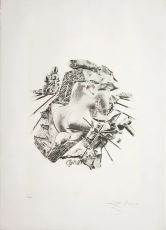 石版画 Dali - La Scultura