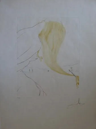 蚀刻版画 Dali - La Toison d'Or