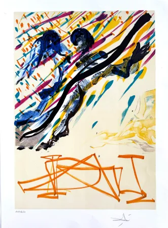 石版画 Dali - La trasfigurazione (The Transfiguration)