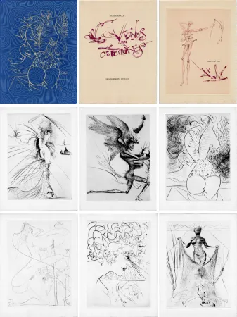 插图书 Dali - LA VÉNUS AUX FOURRURES. Avec 20 gravures originales de Salvador Dali (1970)