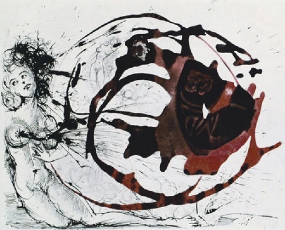 版画 Dali - La Voie Lactee (The Milky Way)