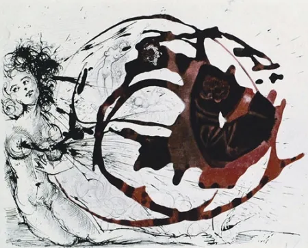 版画 Dali - La Voie Lactee (The Milky Way)