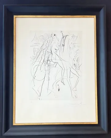 版画 Dali - Lady Godiva