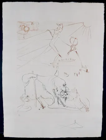 版画 Dali - L'Alchimie