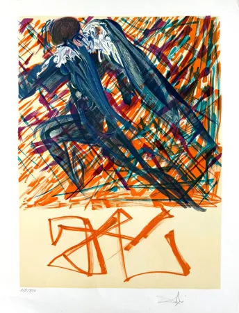 石版画 Dali - L’arcangelo (The Archangel)