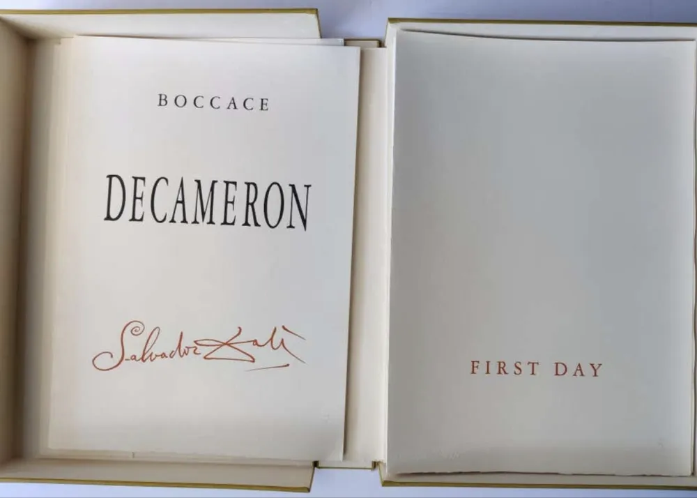 石版画 Dali - Le Décaméron (1972) english , E.A