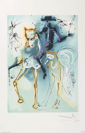 石版画 Dali - Le Picador