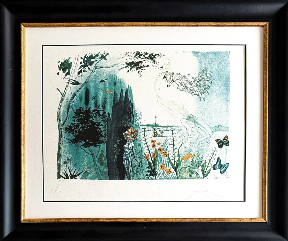 石版画 Dali - Le Printemps (from 'Les Quatre Saisons')