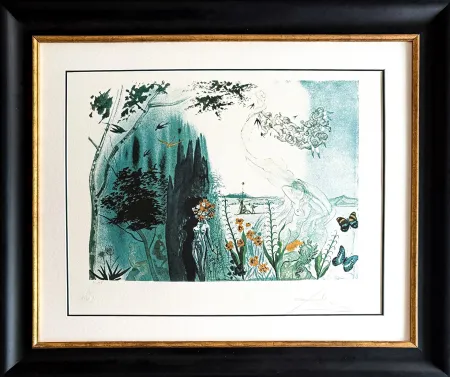 石版画 Dali - Le Printemps (from 'Les Quatre Saisons')