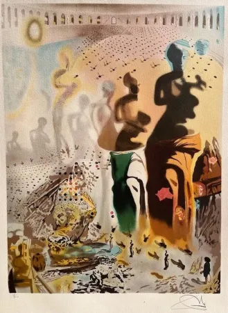 石版画 Dali - Le Toréador Hallucinogène