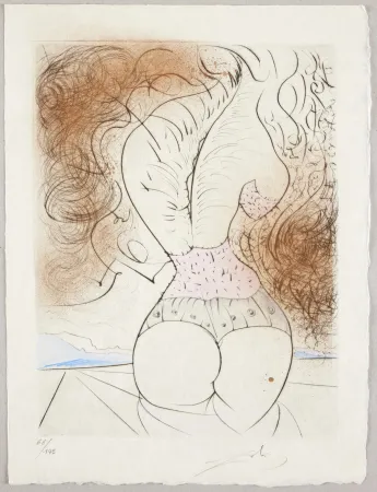 版画 Dali - Le Torse, Torso