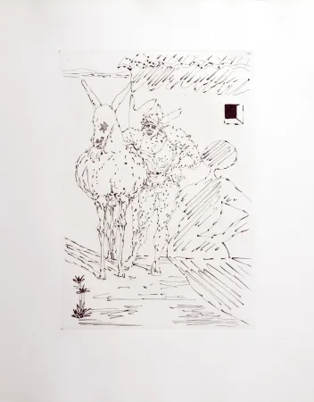 版画 Dali - Le Tricorne, 1958