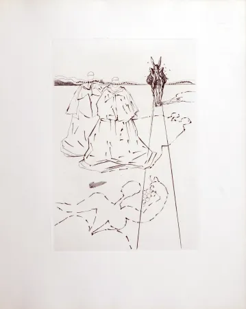 版画 Dali - Le Tricorne, 1958