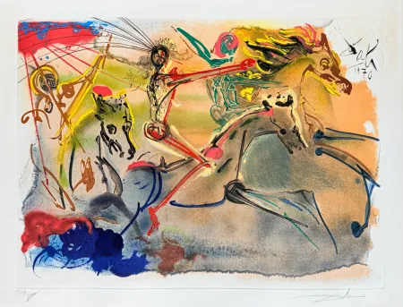 蚀刻飞尘法 Dali - Les Caveliers de l'Apocalypse