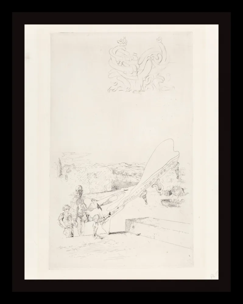 版画 Dali - Les Chantes de Maldoror Memory of Music