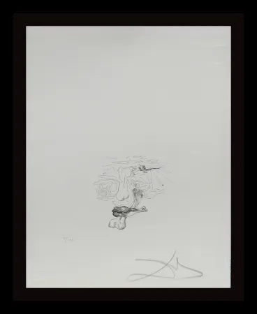 版画 Dali - Les Chants de Maldoror (Tongue)