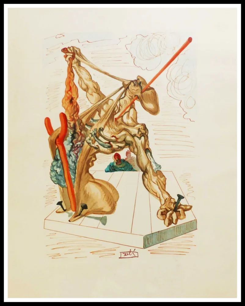 木刻 Dali - LES FALSIFICATEURS