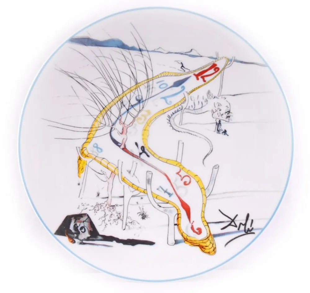 陶瓷 Dali - Les Montres Gélatines de l'espace temps (La Conquête du Cosmos)