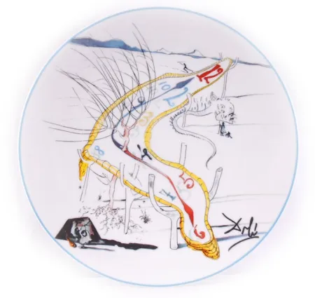 陶瓷 Dali - Les Montres Gélatines de l'espace temps (La Conquête du Cosmos)