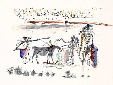 版画 Dali - Les Perroquets (Parrots)