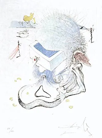 版画 Dali - Les Tiroires (The Drawers)