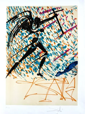石版画 Dali - L’esaltazione mistica (Mystical Exaltation)