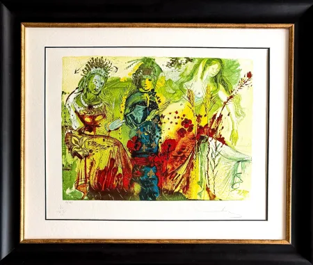 石版画 Dali - L'Été (from 'Les Quatre Saisons')