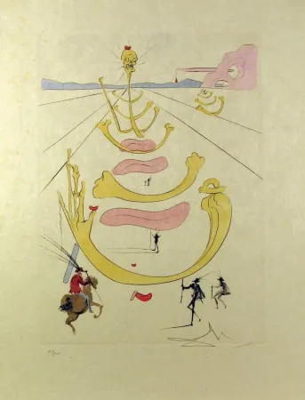 蚀刻飞尘法 Dali - Masque De La Mort