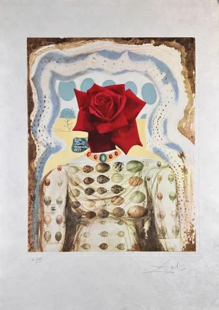 版画 Dali - Memories of Surrealism Surrealist Flower Girl