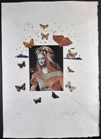 版画 Dali - Memories of Surrealism Surrealist Portrait of Dali