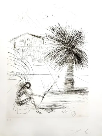 版画 Dali - Mission Dolores - San Francisco