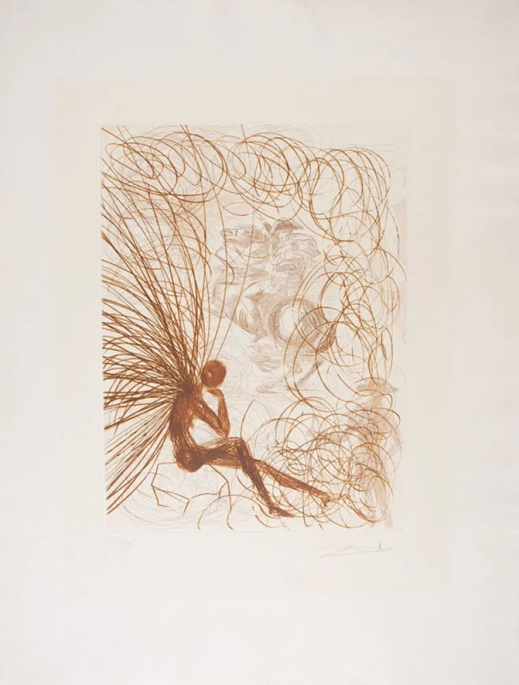 蚀刻版画 Dali - Napoléon