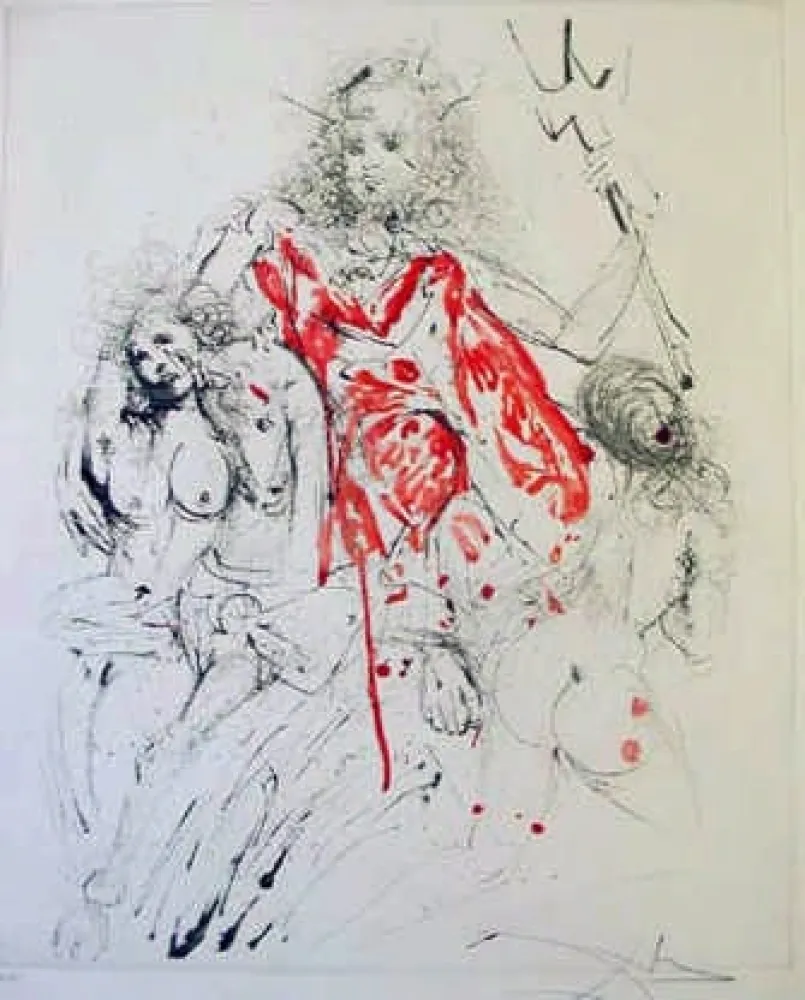 版画 Dali - Neptune (Poseidon)