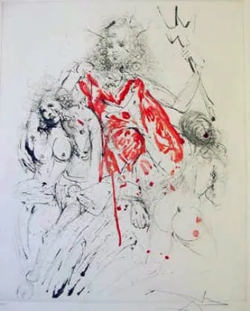 版画 Dali - Neptune (Poseidon)