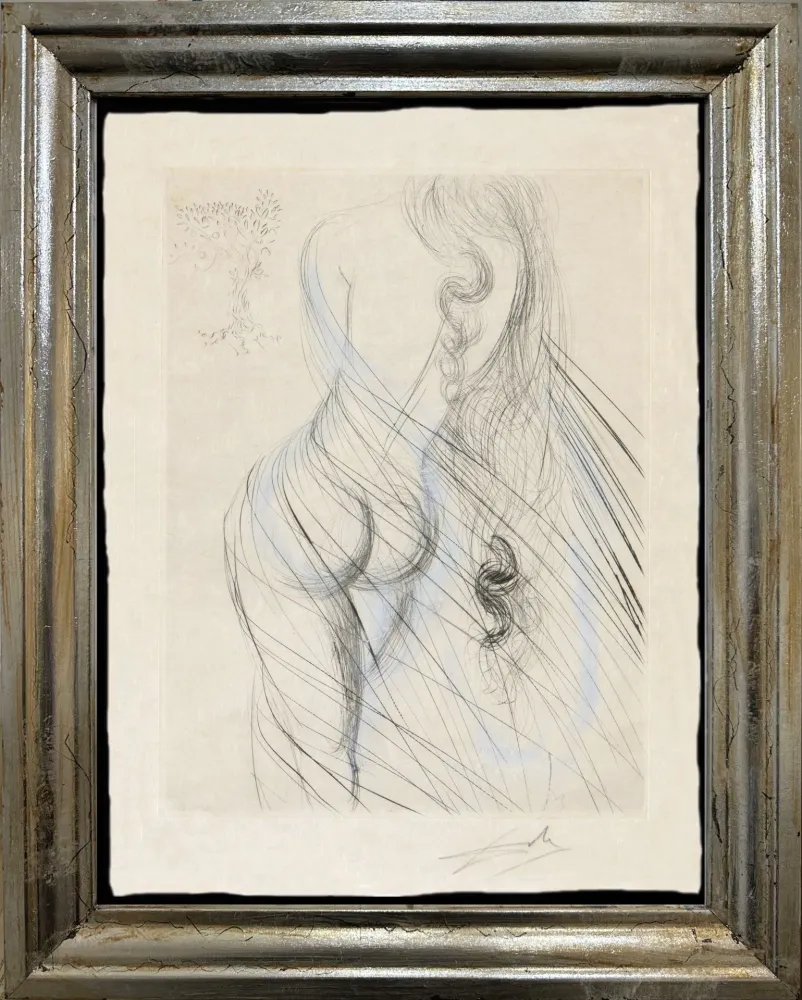 蚀刻版画 Dali - Nu