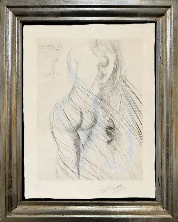 蚀刻版画 Dali - Nu