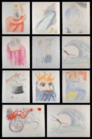 版画 Dali - Our Historical Heritage Complete Suite