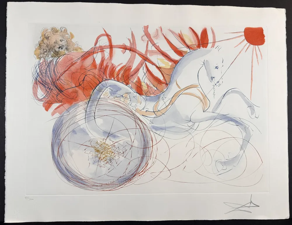 版画 Dali - Our Historical Heritage Elijah