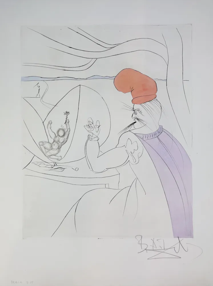 复数作品 Dali - Peach Boy