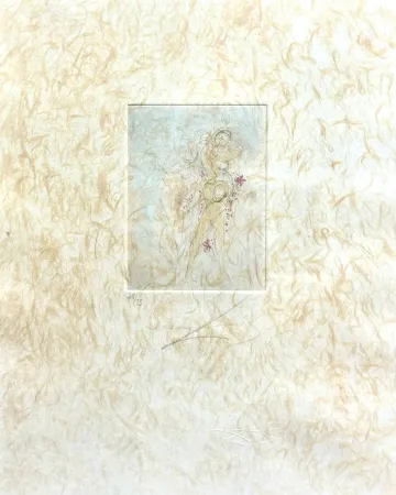 版画 Dali - Petit nu d'Apollinaire