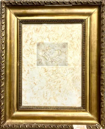 版画 Dali - Petit nu d'Apollinaire