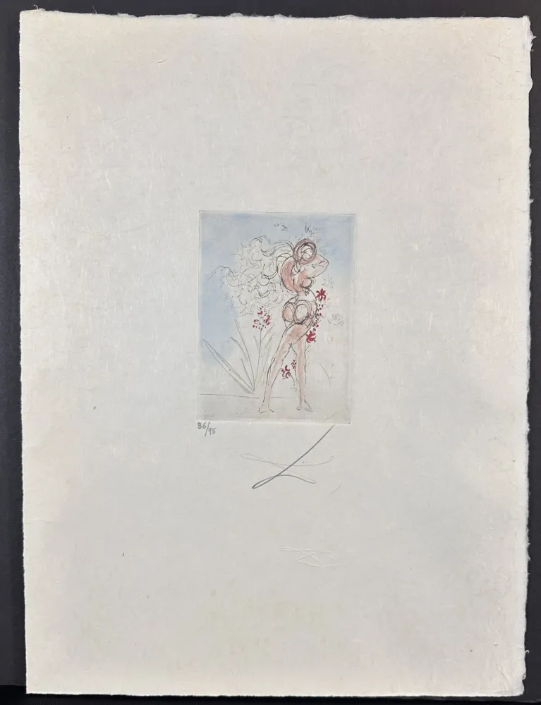 版画 Dali - Petite Nus (From Apollinaire) J