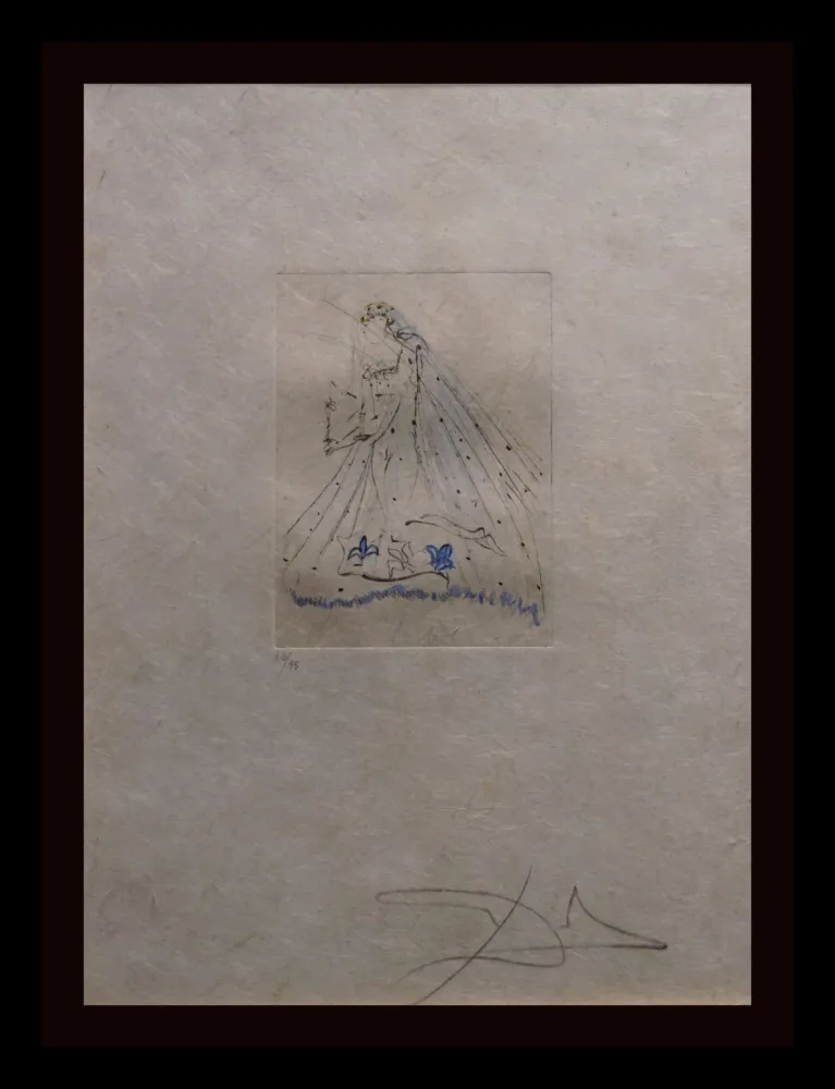 版画 Dali - Petites Nus (Ronsard) A